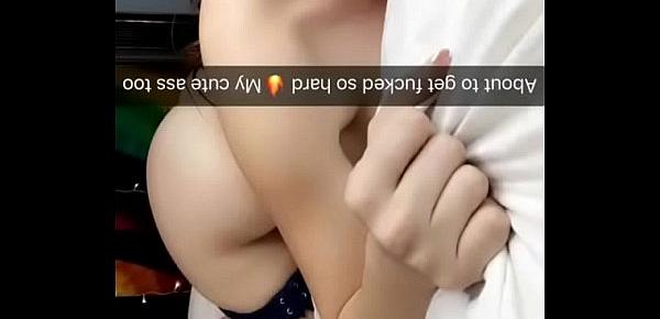  Teen snapchat slut(Denice485) exposes herself on her snap